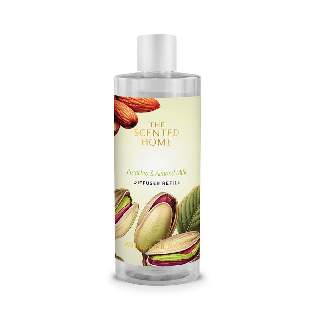 Ashleigh & Burwood Pistachio & Almond Milk Reed Diffuser Refill 300ml £14.39